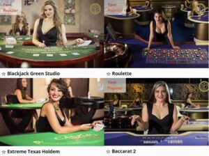 canlı casino oyunları